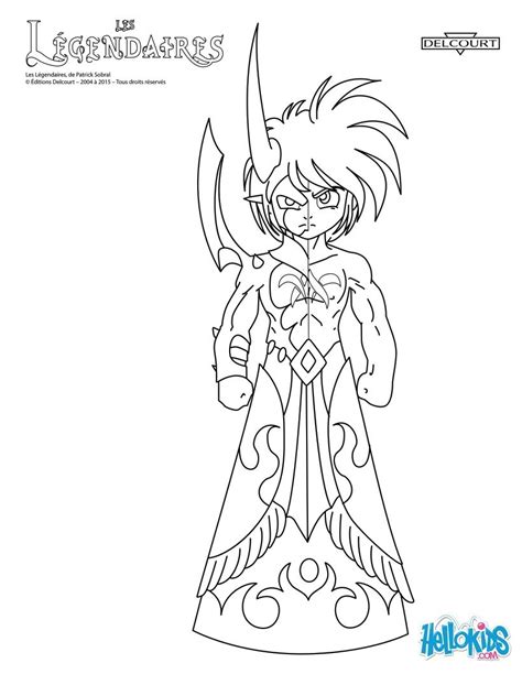 coloriage legendaires